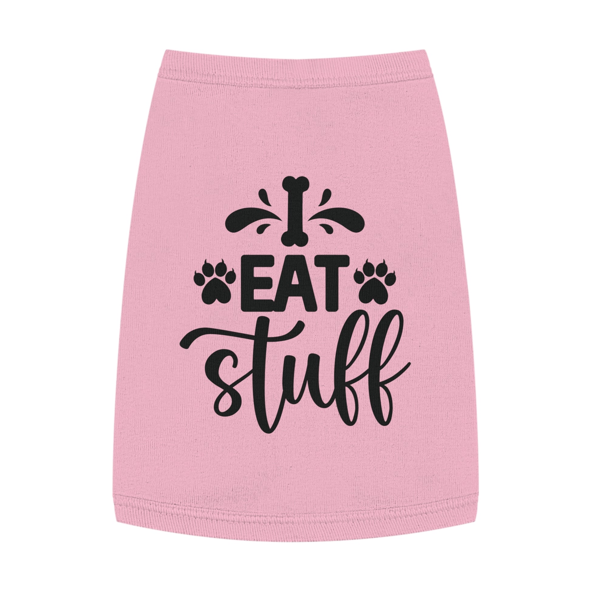 I Eat Stuff Pet Tank Top - Canvasses