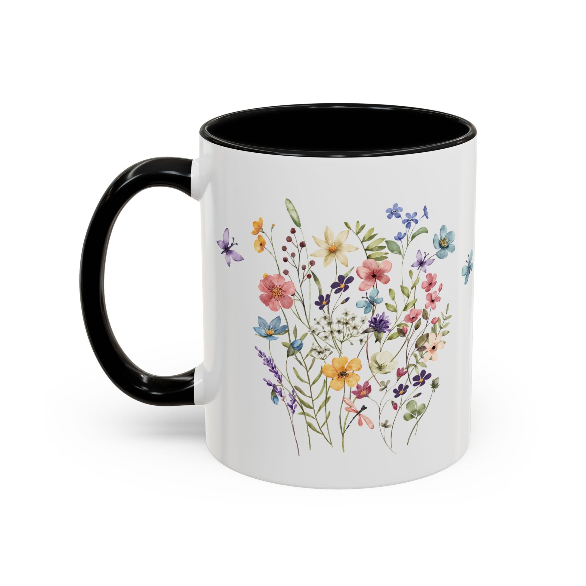 Wildflower Mix Accent Mug - Canvasses