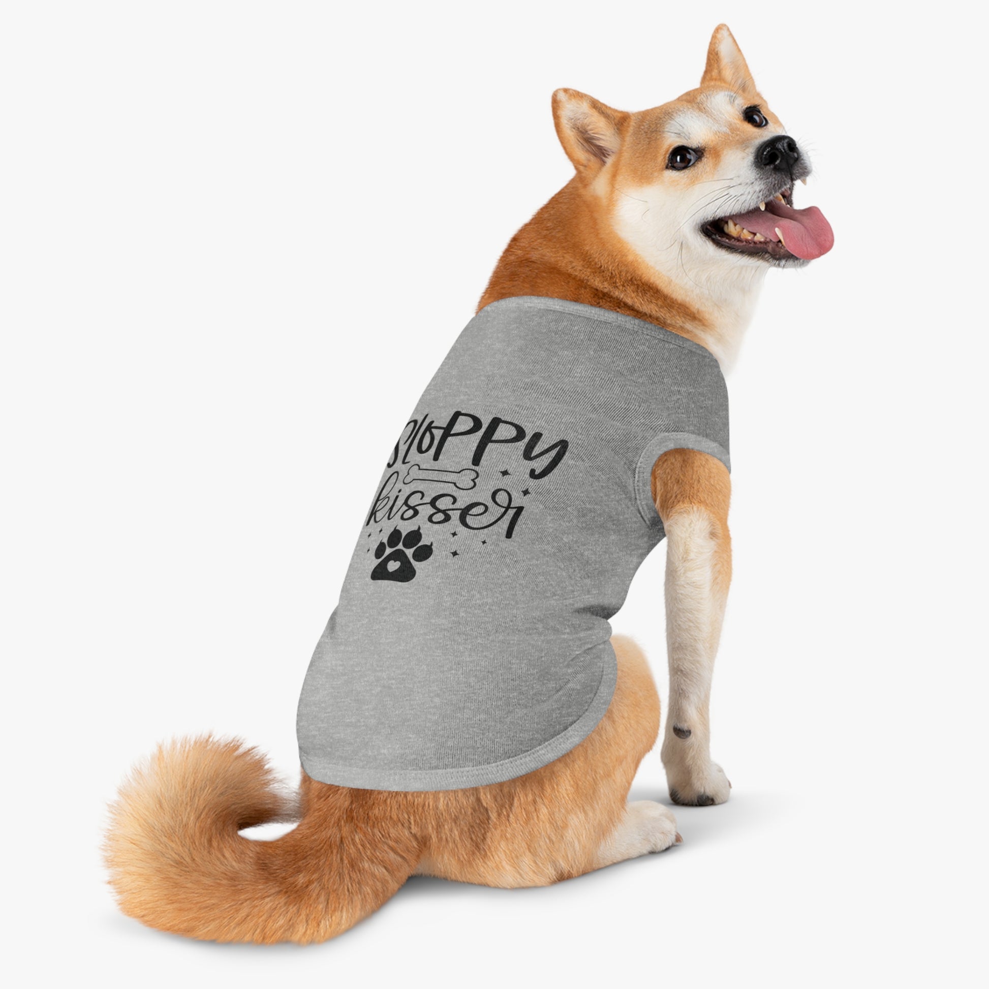 Sloppy Kisser Pet Tank Top - Canvasses