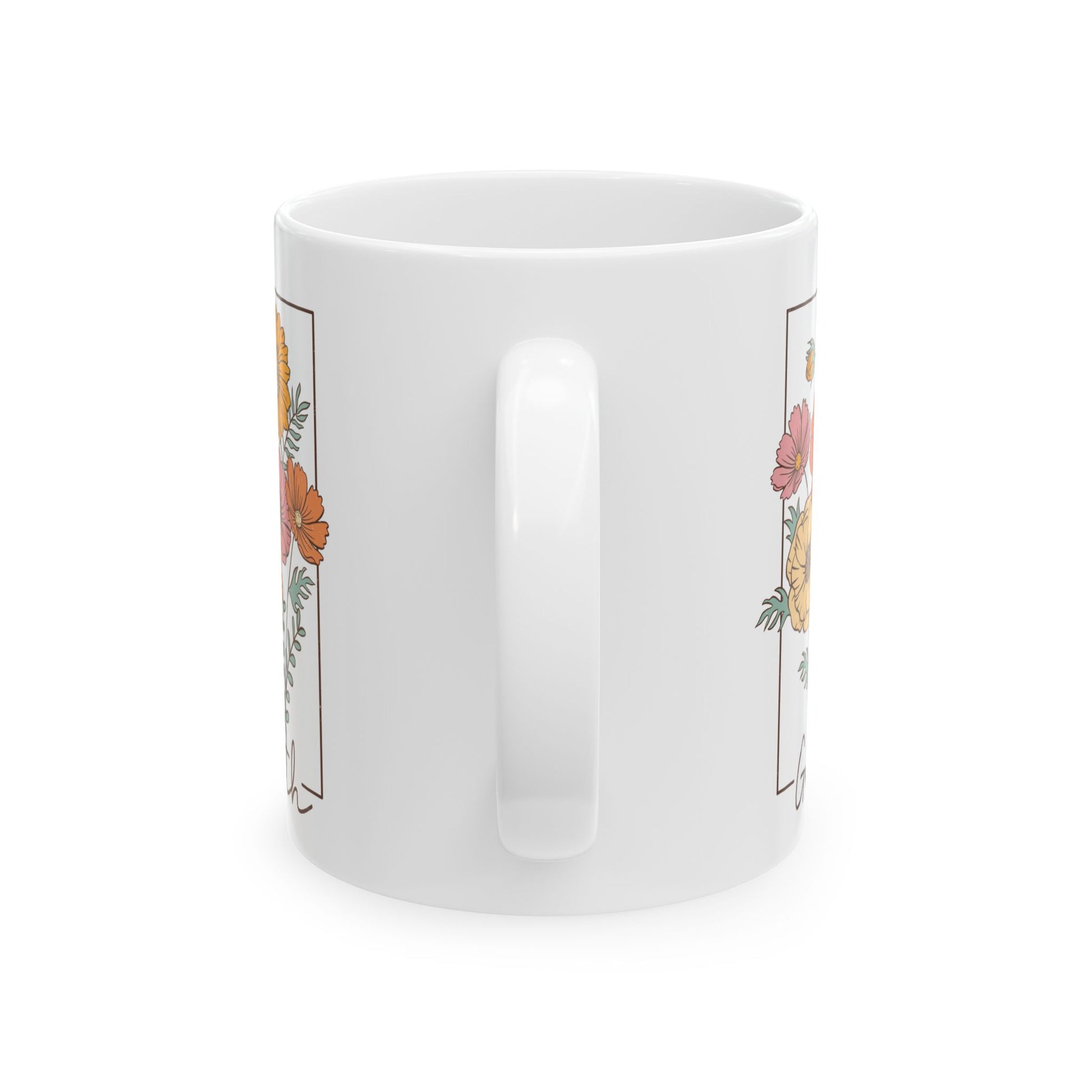 Vintage Wildflowers Coffee Mug - Canvasses