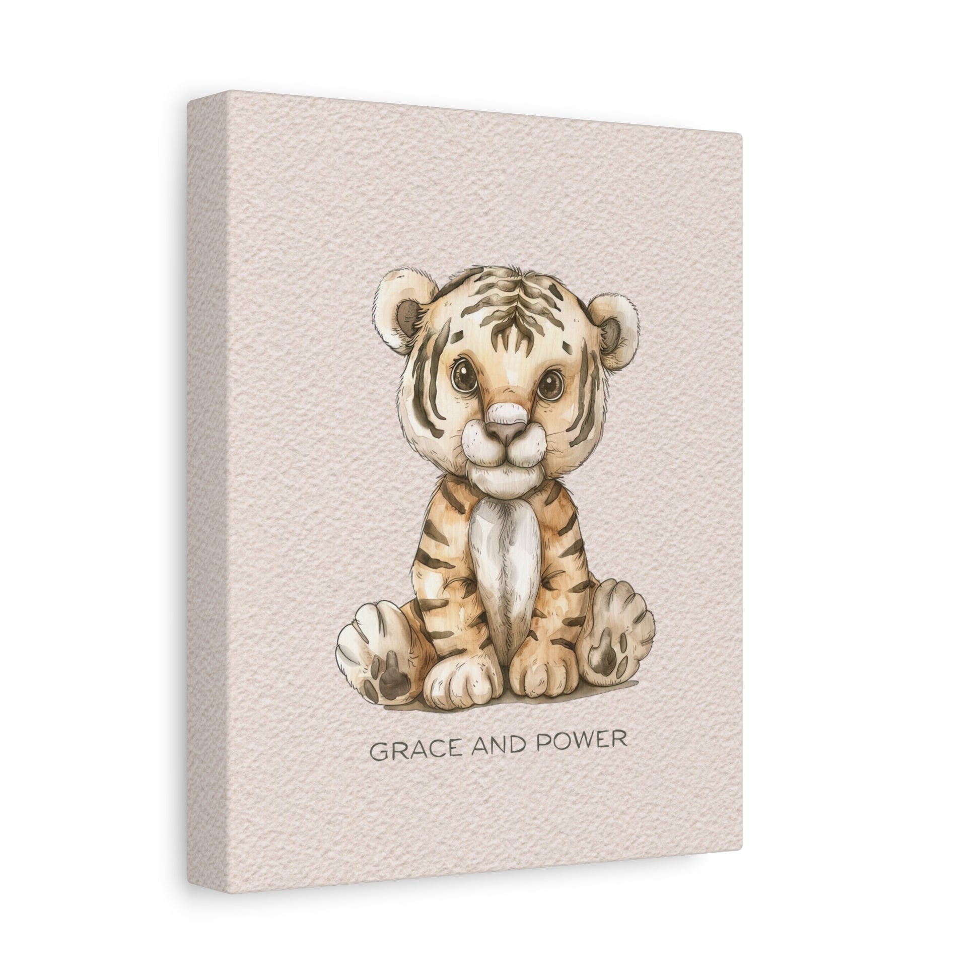 Grace and Power Canvas Wall Art Vertical - Canvasses