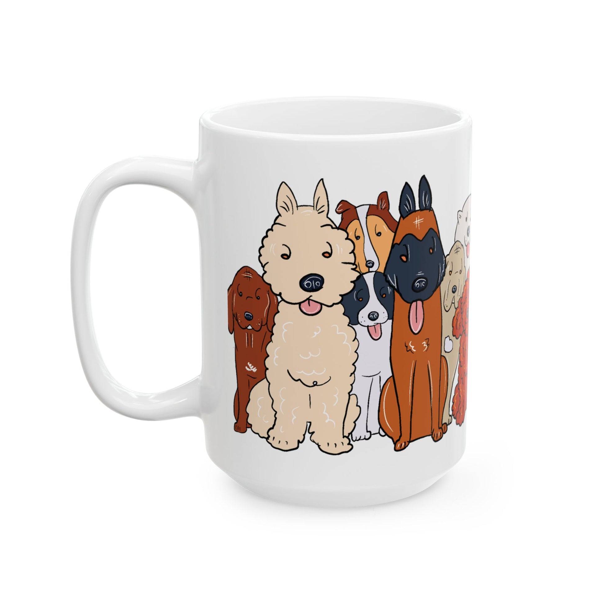 Dog Family Coffee Mug - Canvasses