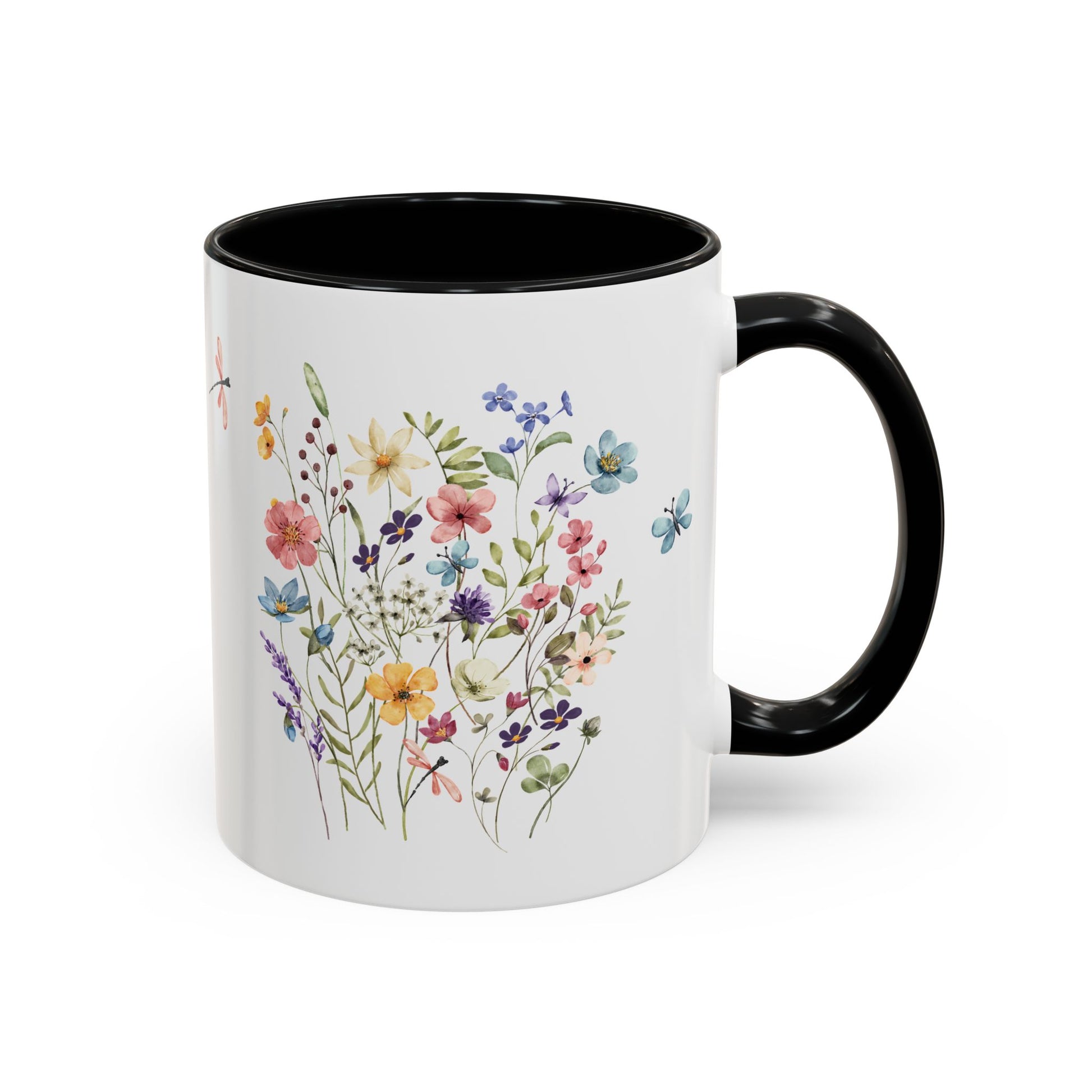 Wildflower Mix Accent Mug - Canvasses