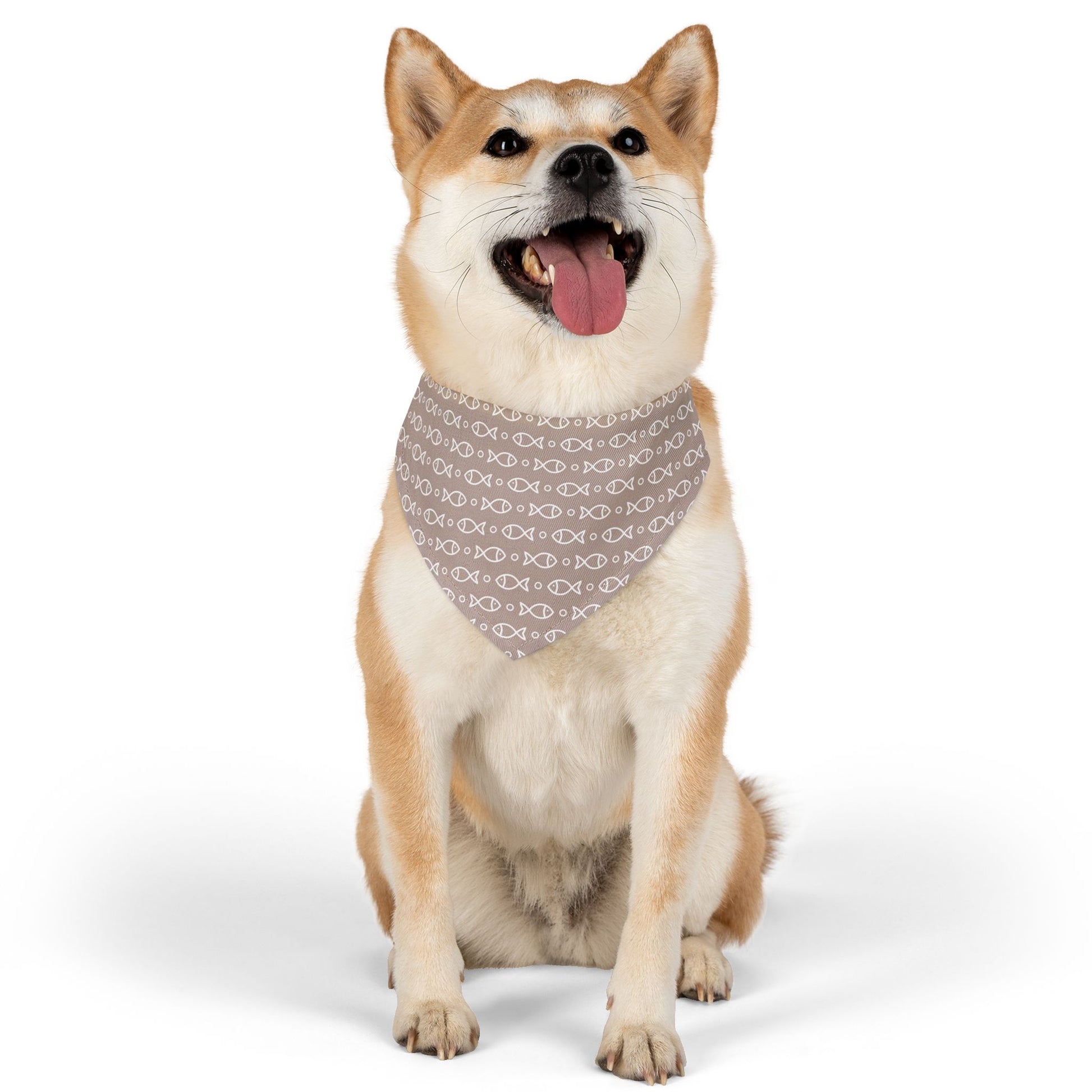 Endless Fishes Pet Bandana Collar - Canvasses