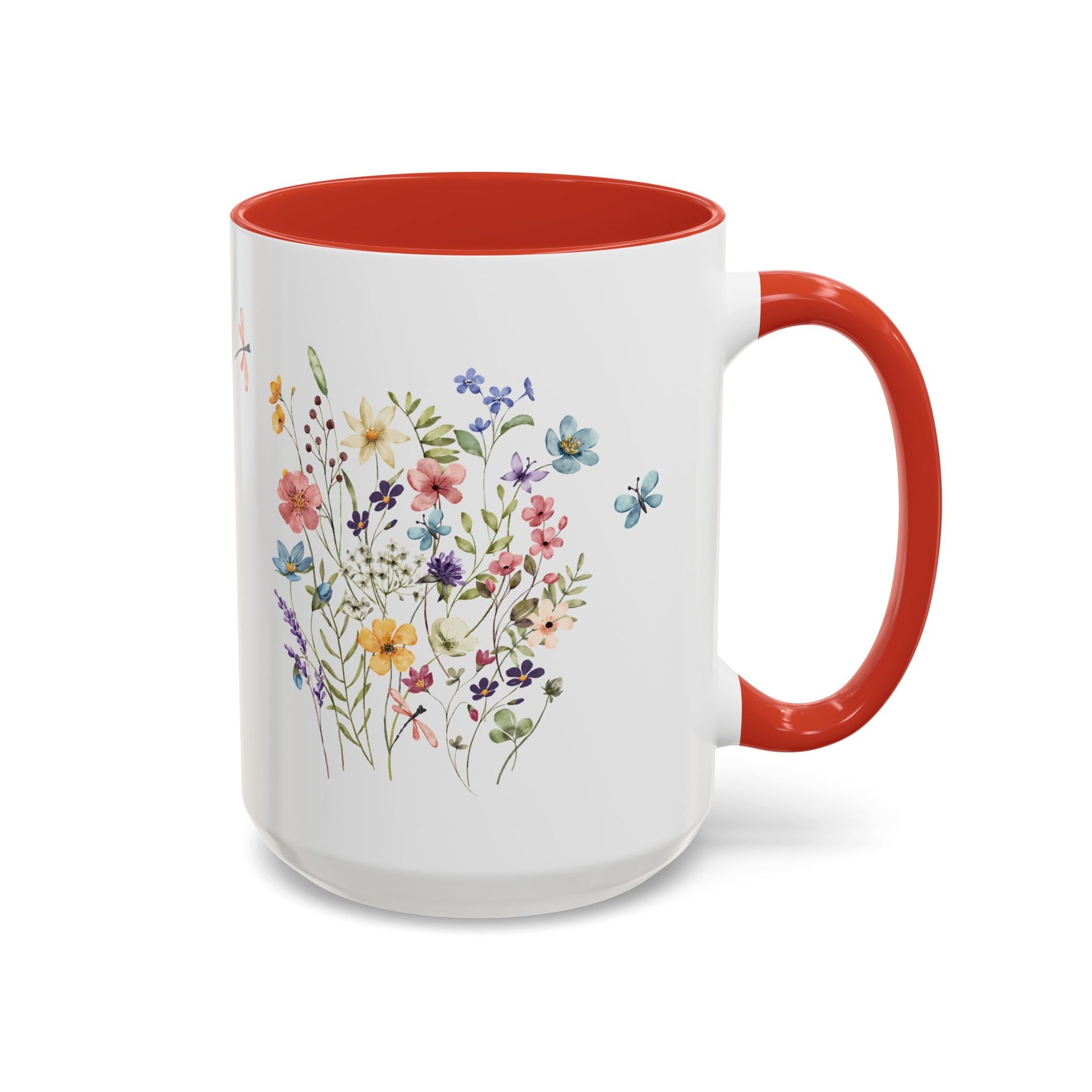 Wildflower Mix Accent Mug - Canvasses