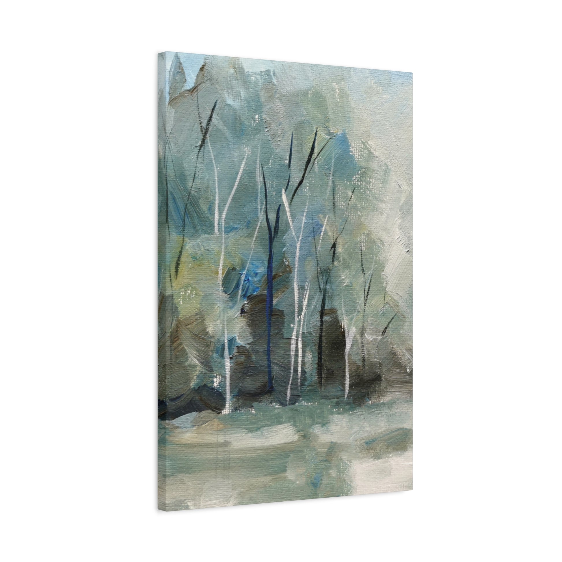 Faded Forest Canvas Wall Art Vertical - Canvasses