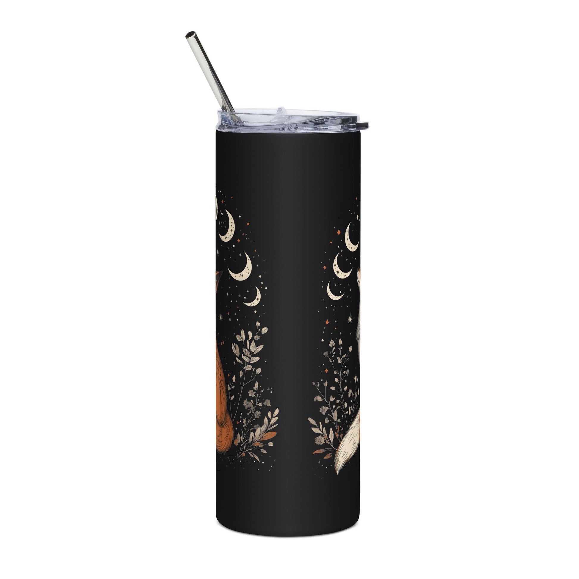 Folklore Fox 20oz Skinny Tumbler - Canvasses