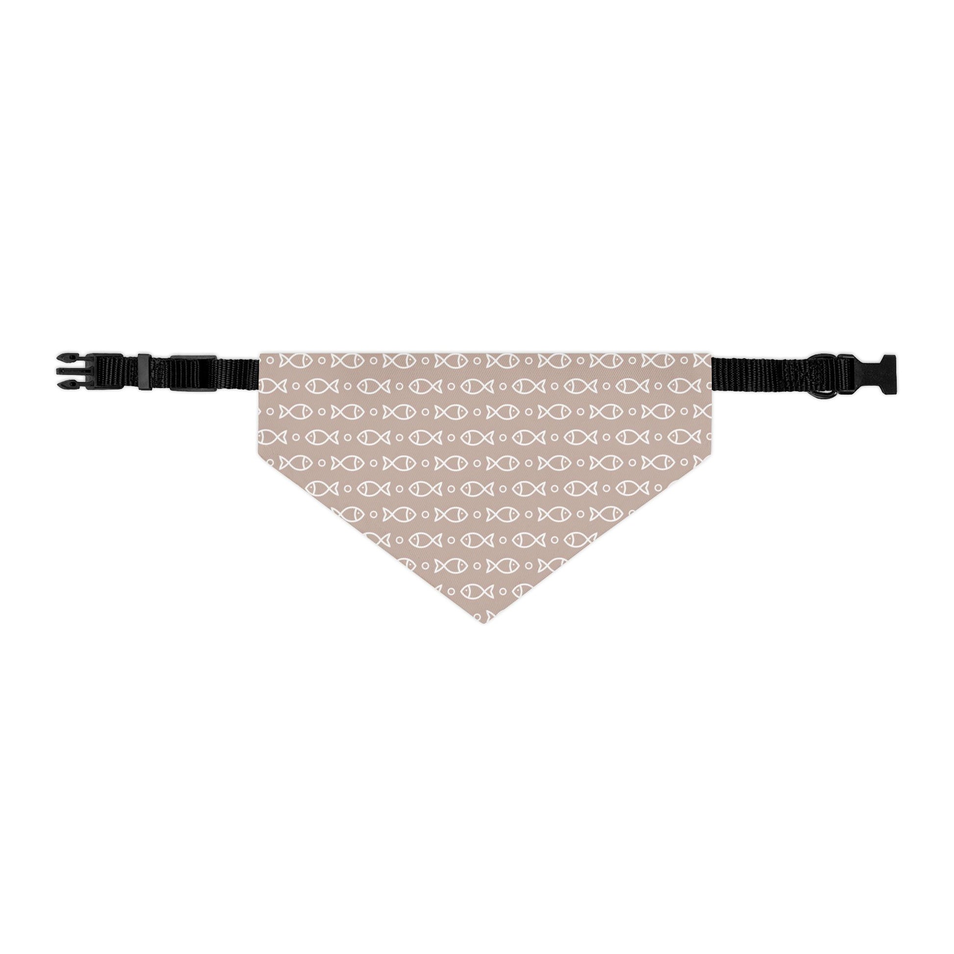 Endless Fishes Pet Bandana Collar - Canvasses