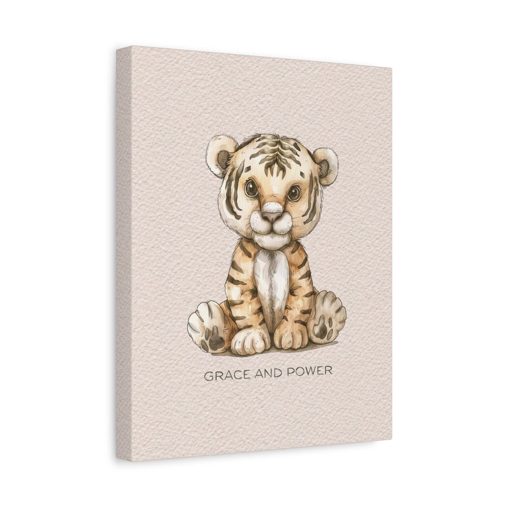 Grace and Power Canvas Wall Art Vertical - Canvasses