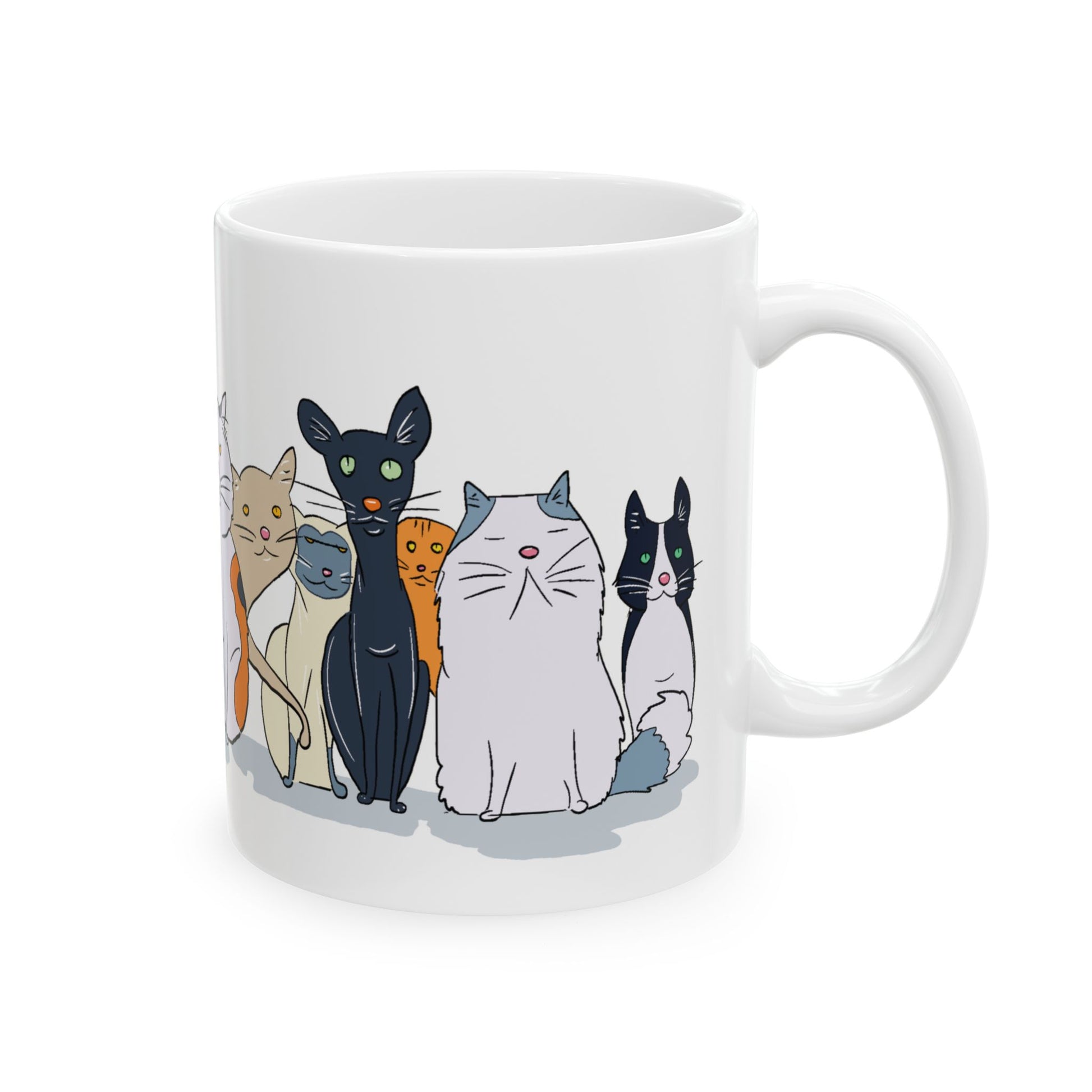 Cat Family Coffee Mug - Canvasses