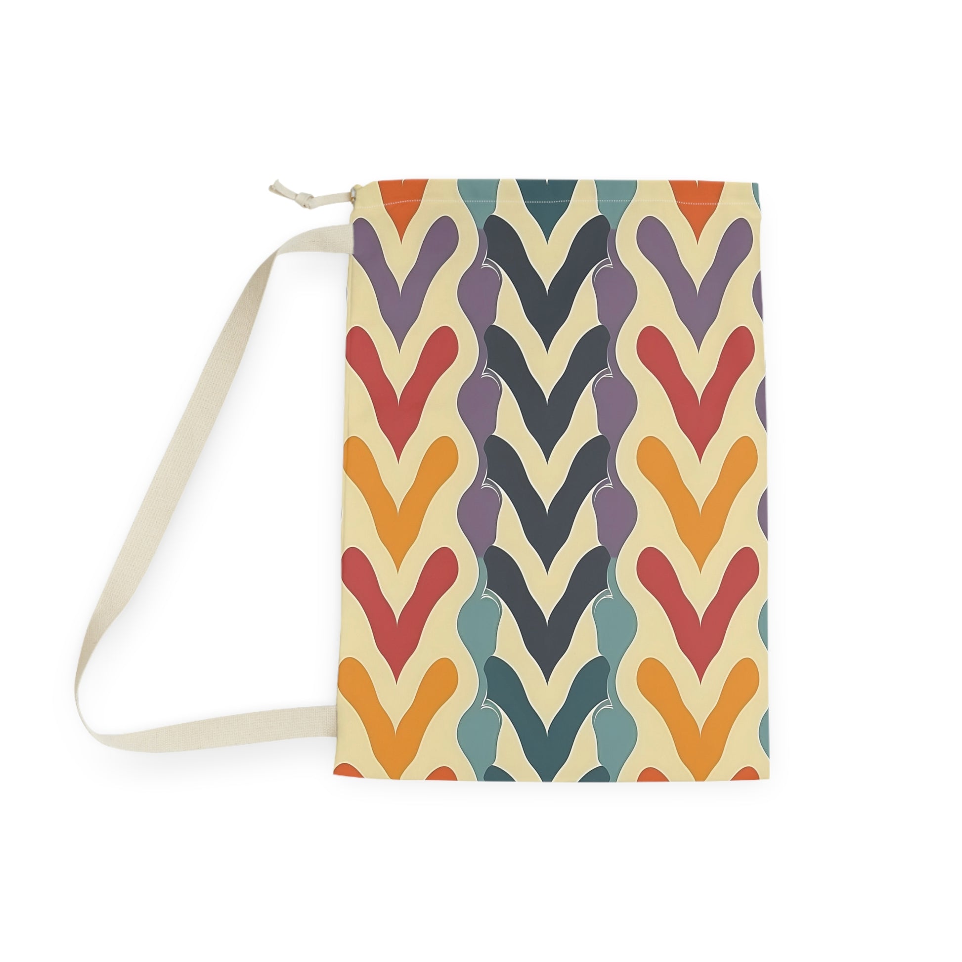 Retro Wave Laundry Bag - Canvasses
