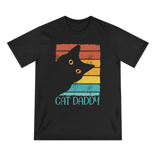 Cat Daddy Men 100% Organic Cotton Staple T-Shirt - Canvasses