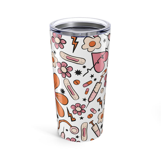 Retro Medic 20 oz Stainless Steel Tumbler - Canvasses