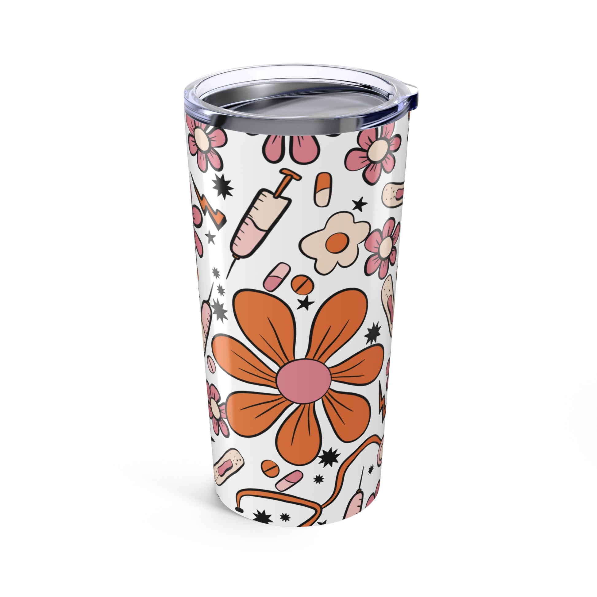 Retro Medic 20 oz Stainless Steel Tumbler - Canvasses