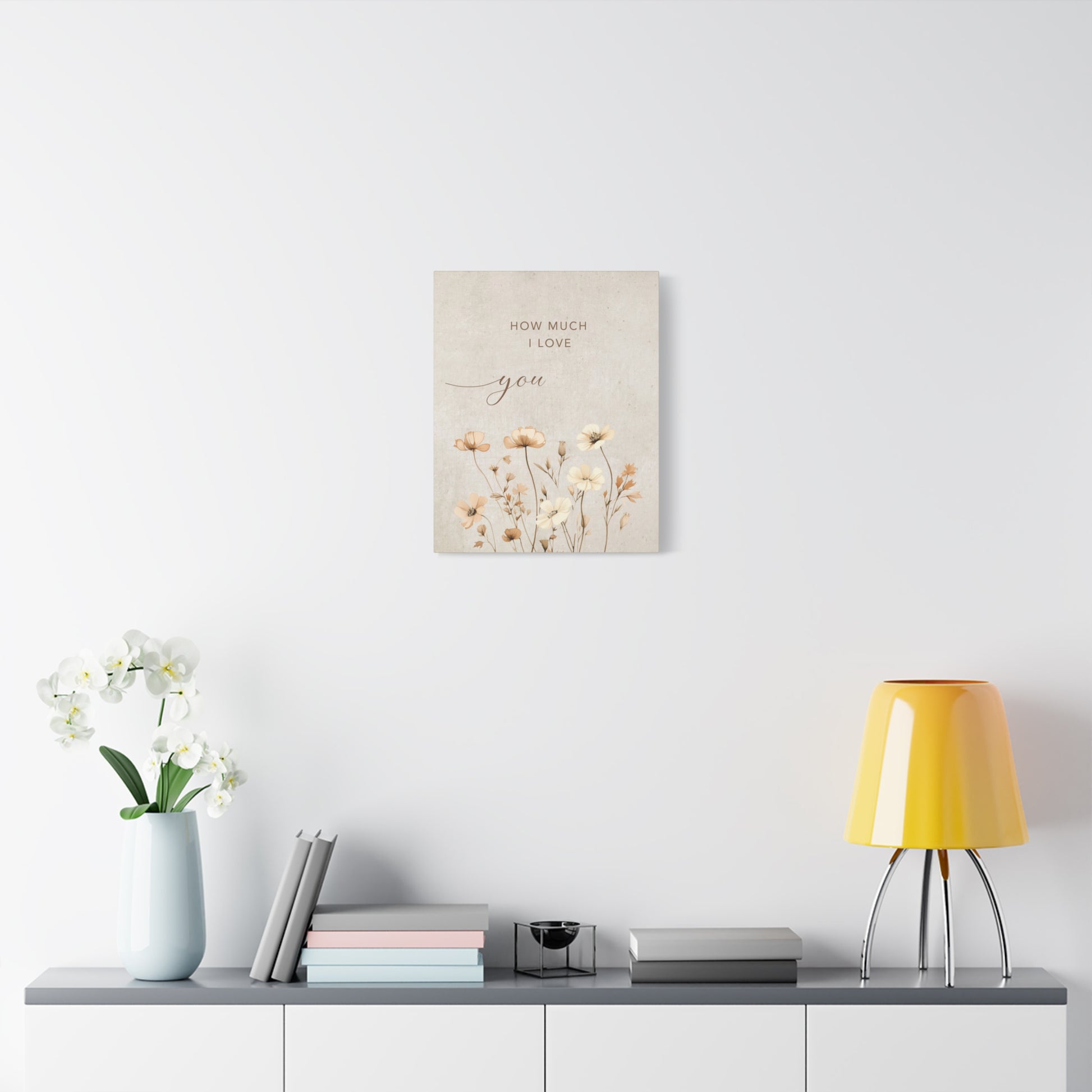 Dearest Wildflower II Canvas Wall Art Vertical - Canvasses