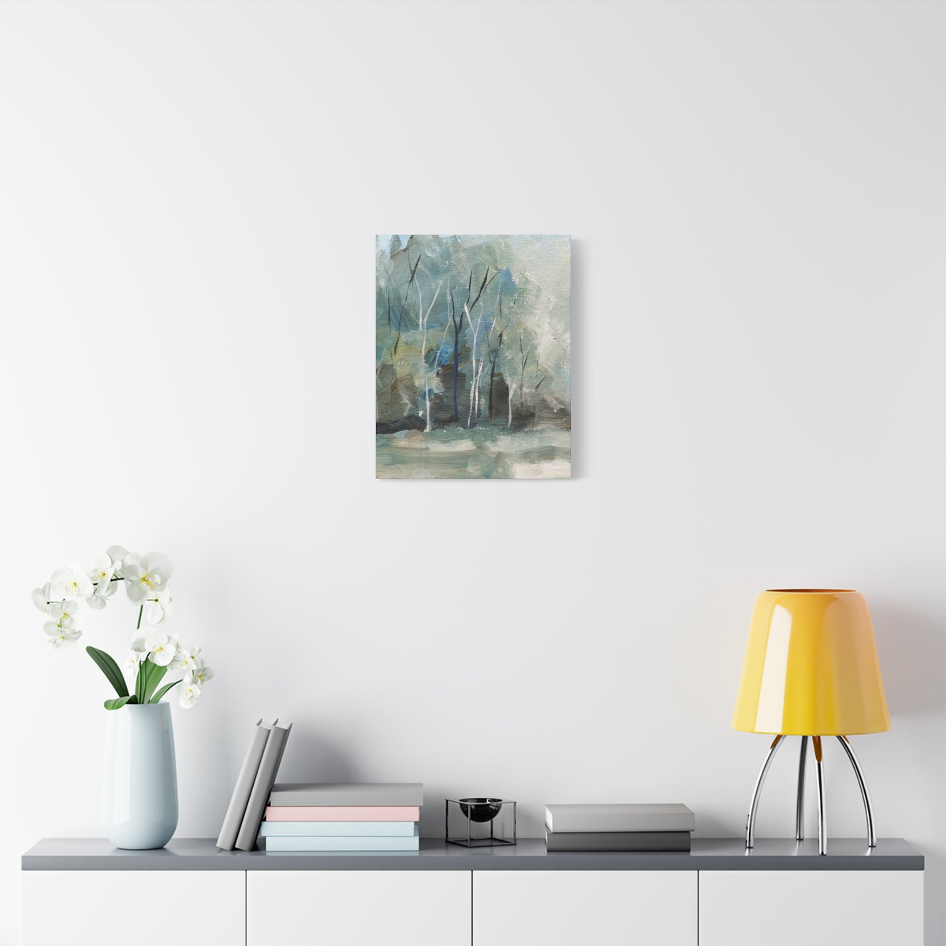Faded Forest Canvas Wall Art Vertical - Canvasses