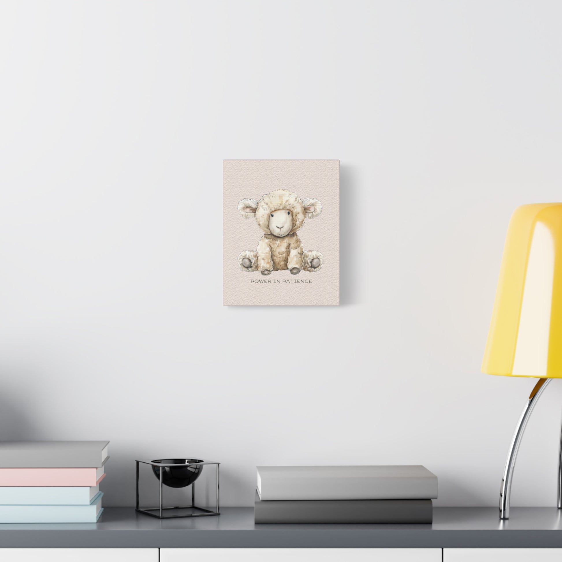 Power in Patience Canvas Wall Art Vertical - Canvasses
