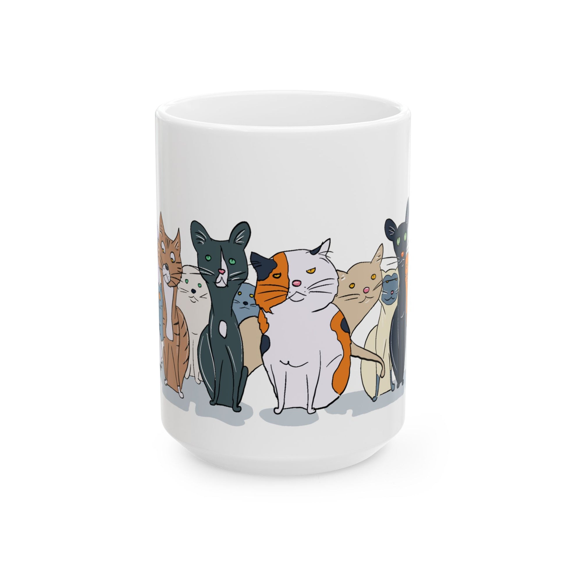 Cat Family Coffee Mug - Canvasses