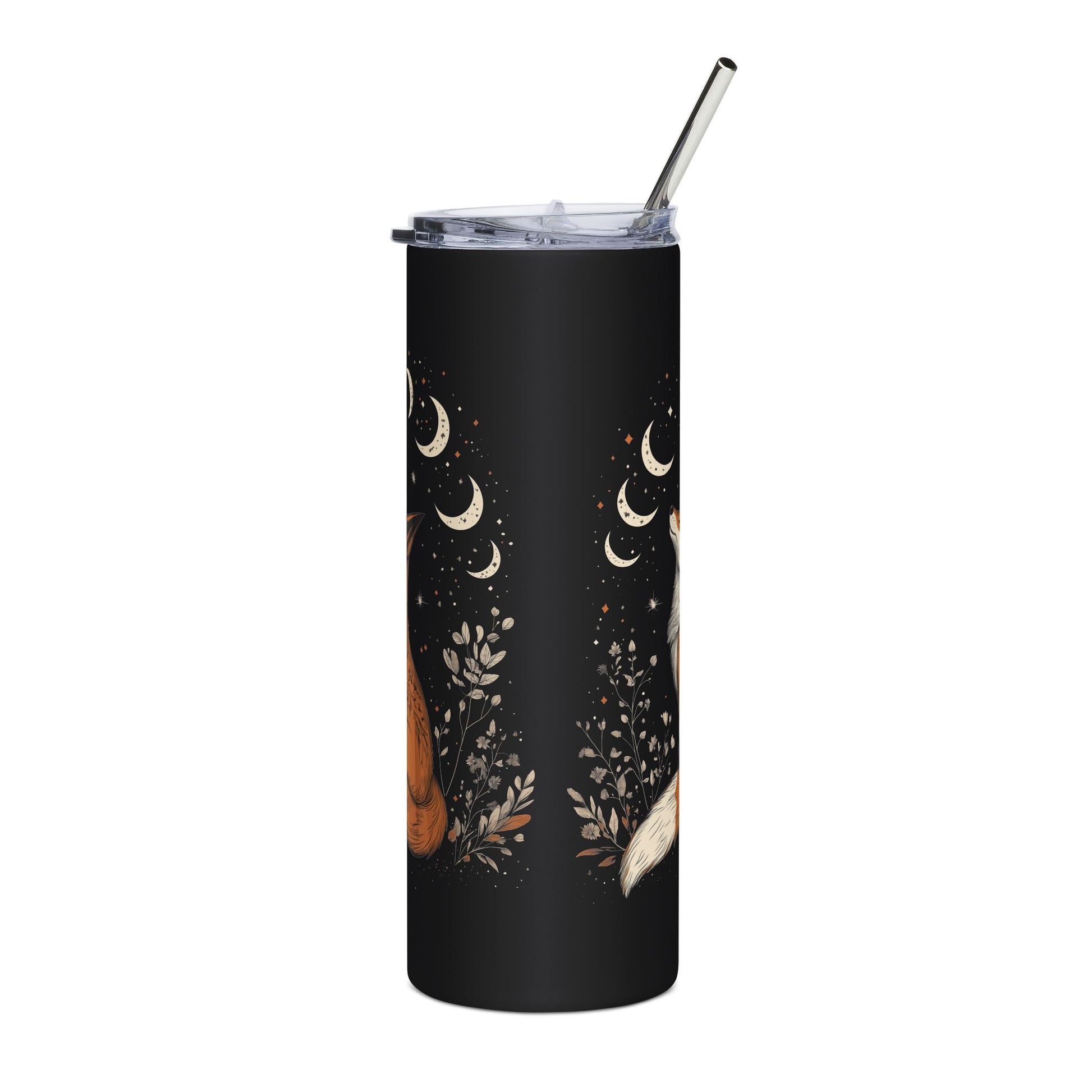 Folklore Fox 20oz Skinny Tumbler - Canvasses