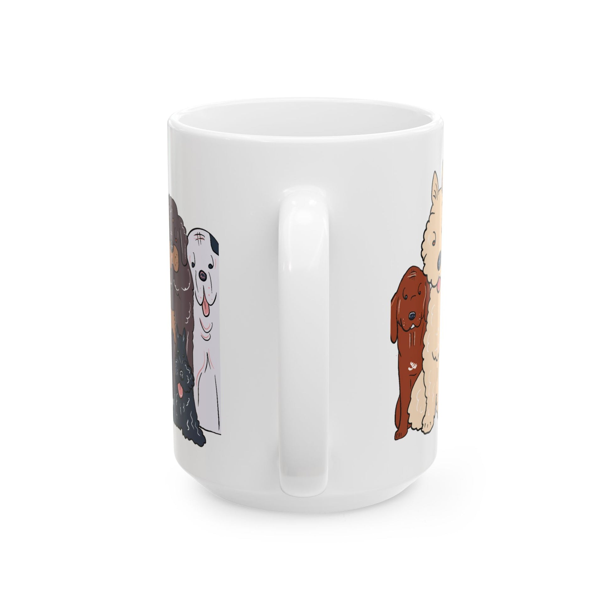Dog Family Coffee Mug - Canvasses
