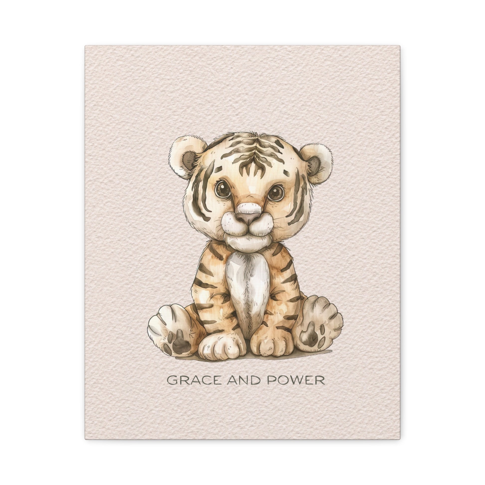 Grace and Power Canvas Wall Art Vertical - Canvasses