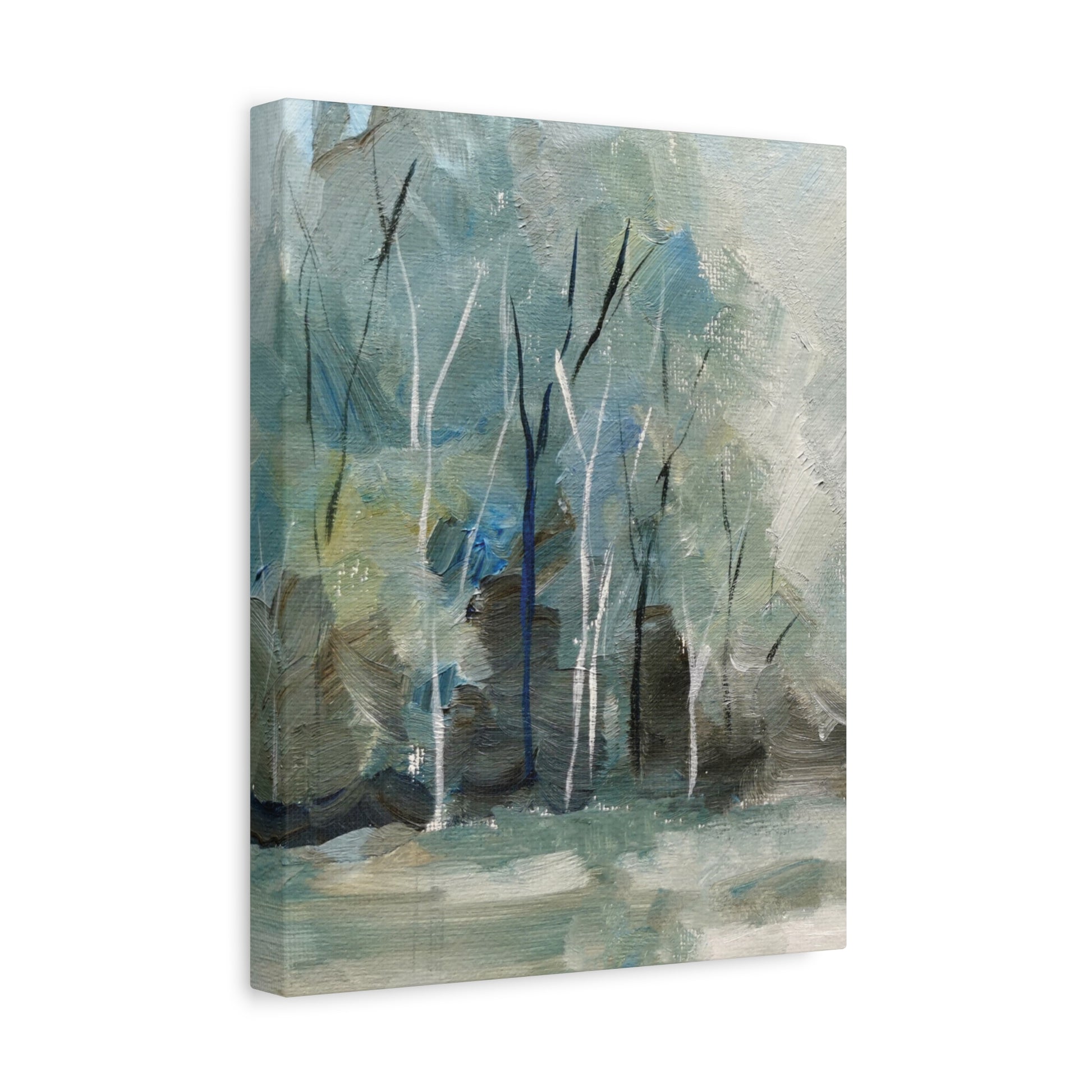 Faded Forest Canvas Wall Art Vertical - Canvasses