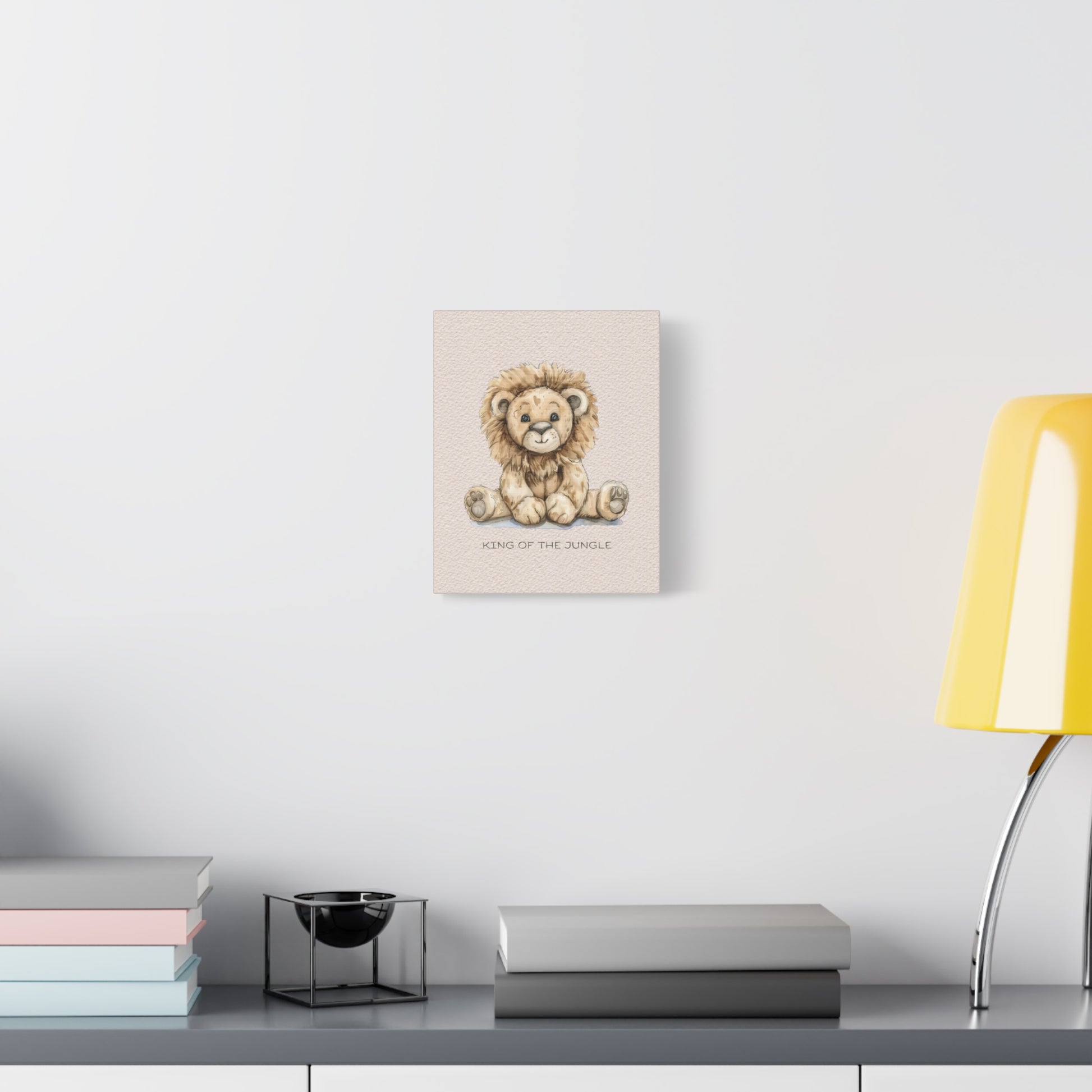 King of the Jungle Canvas Wall Art Vertical - Canvasses