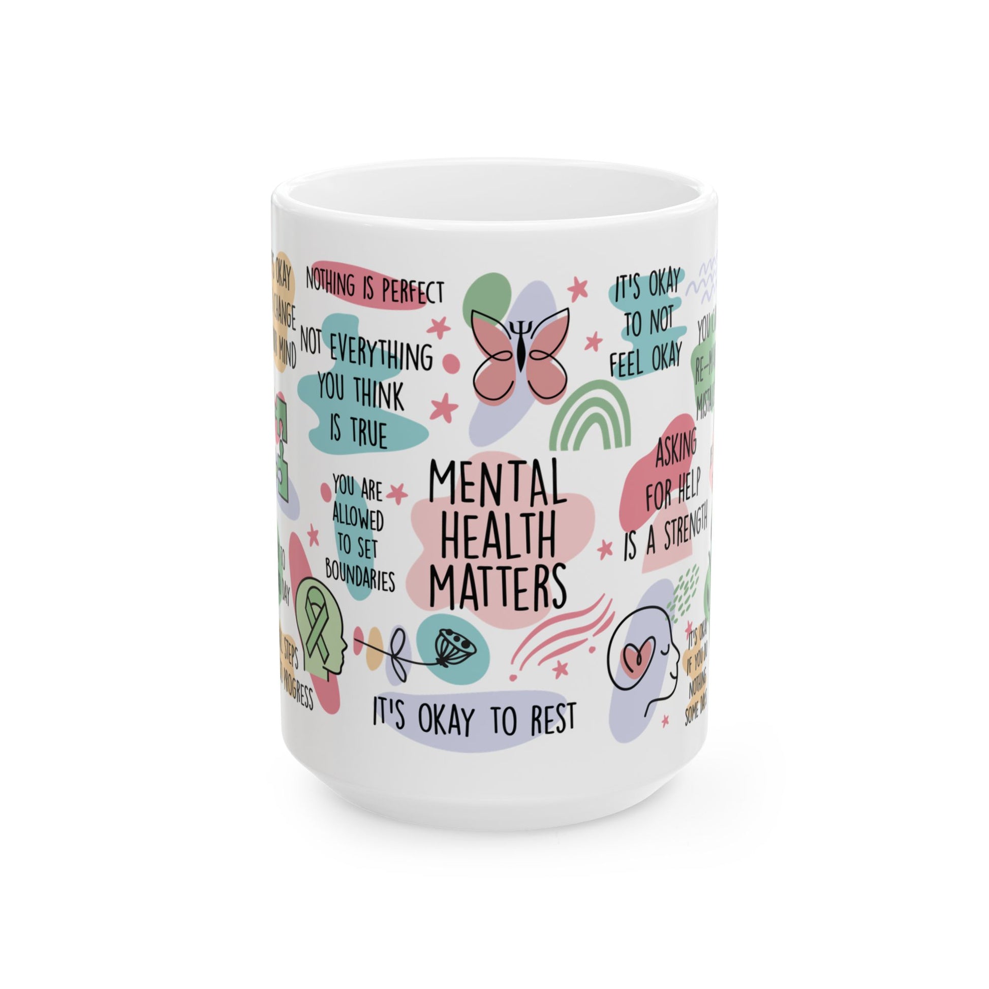 Mental Health Matters Coffee Mug - Canvasses