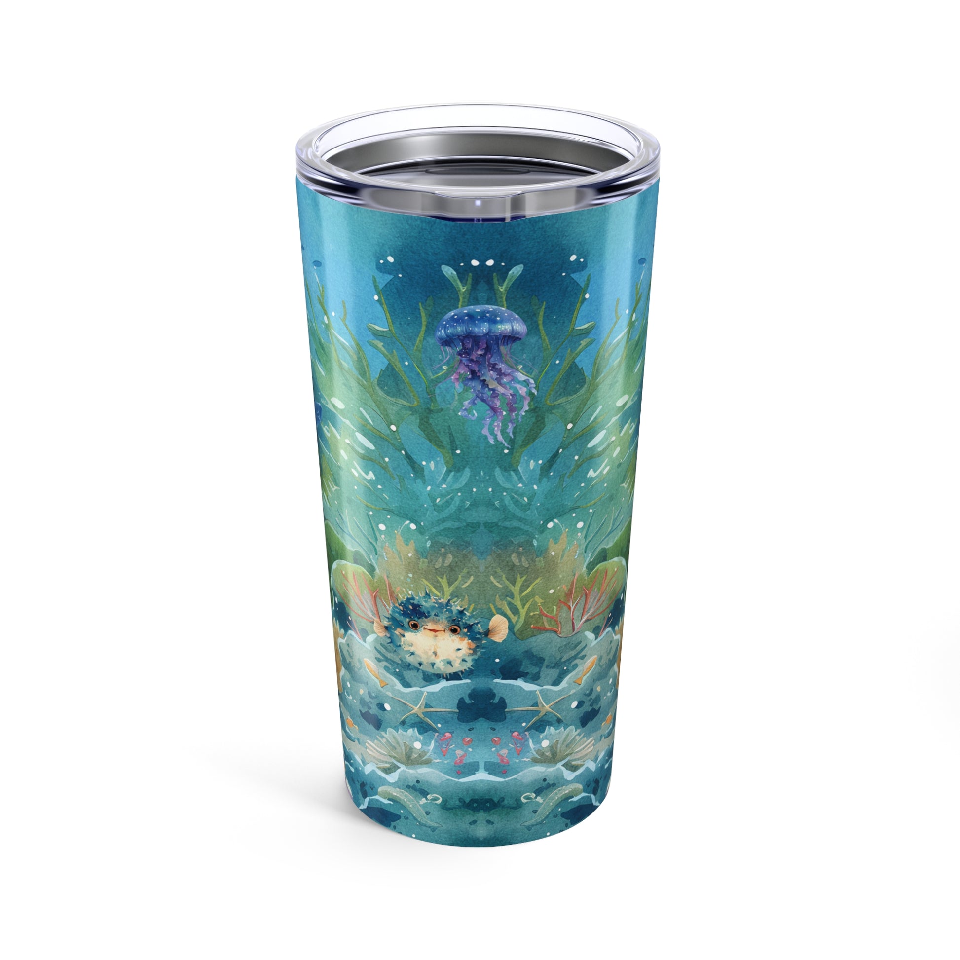 Underwater Turtles 20 oz Stainless Steel Tumbler - Canvasses
