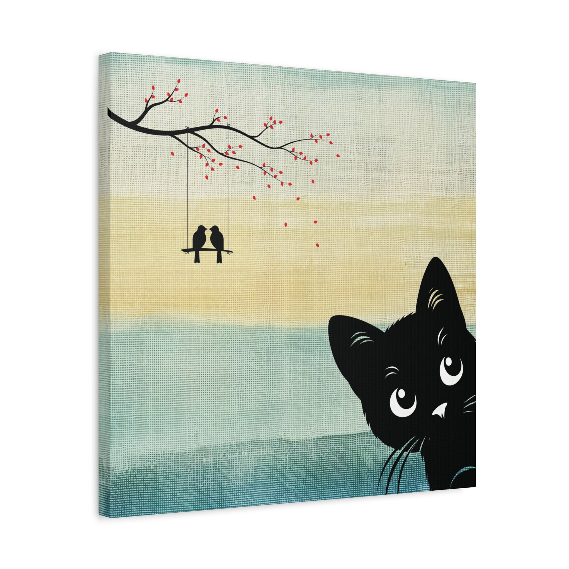 Peekaboo Canvas Wall Art Square - Canvasses