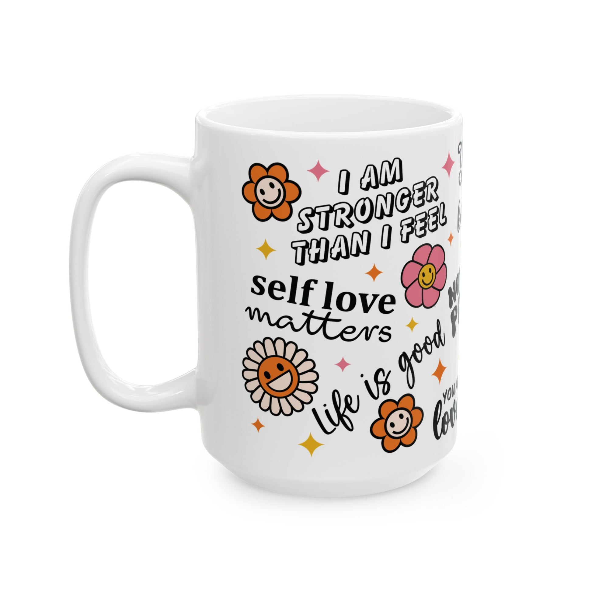 Self Love Affirmations Coffee Mug - Canvasses