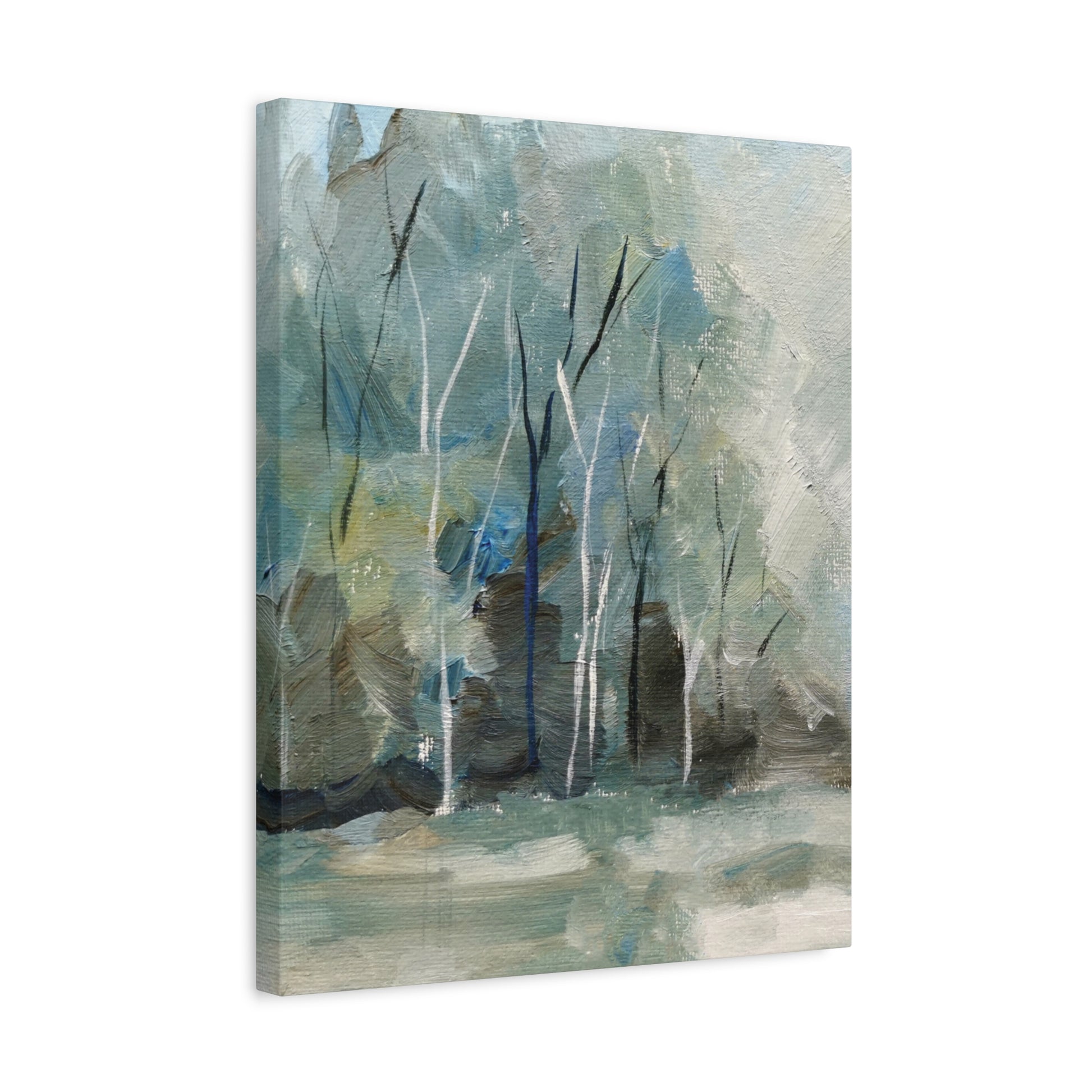 Faded Forest Canvas Wall Art Vertical - Canvasses