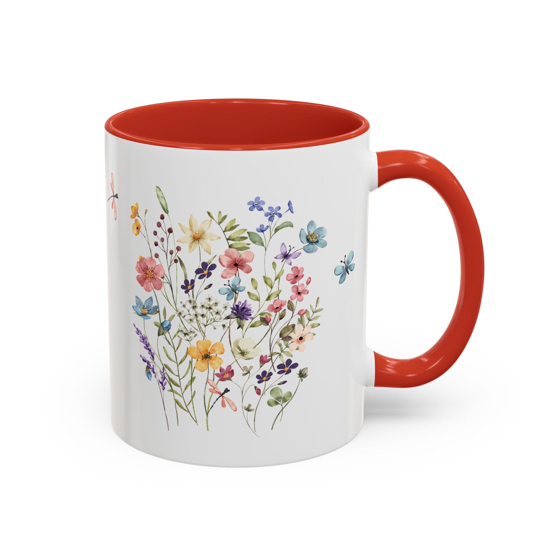 Wildflower Mix Accent Mug - Canvasses
