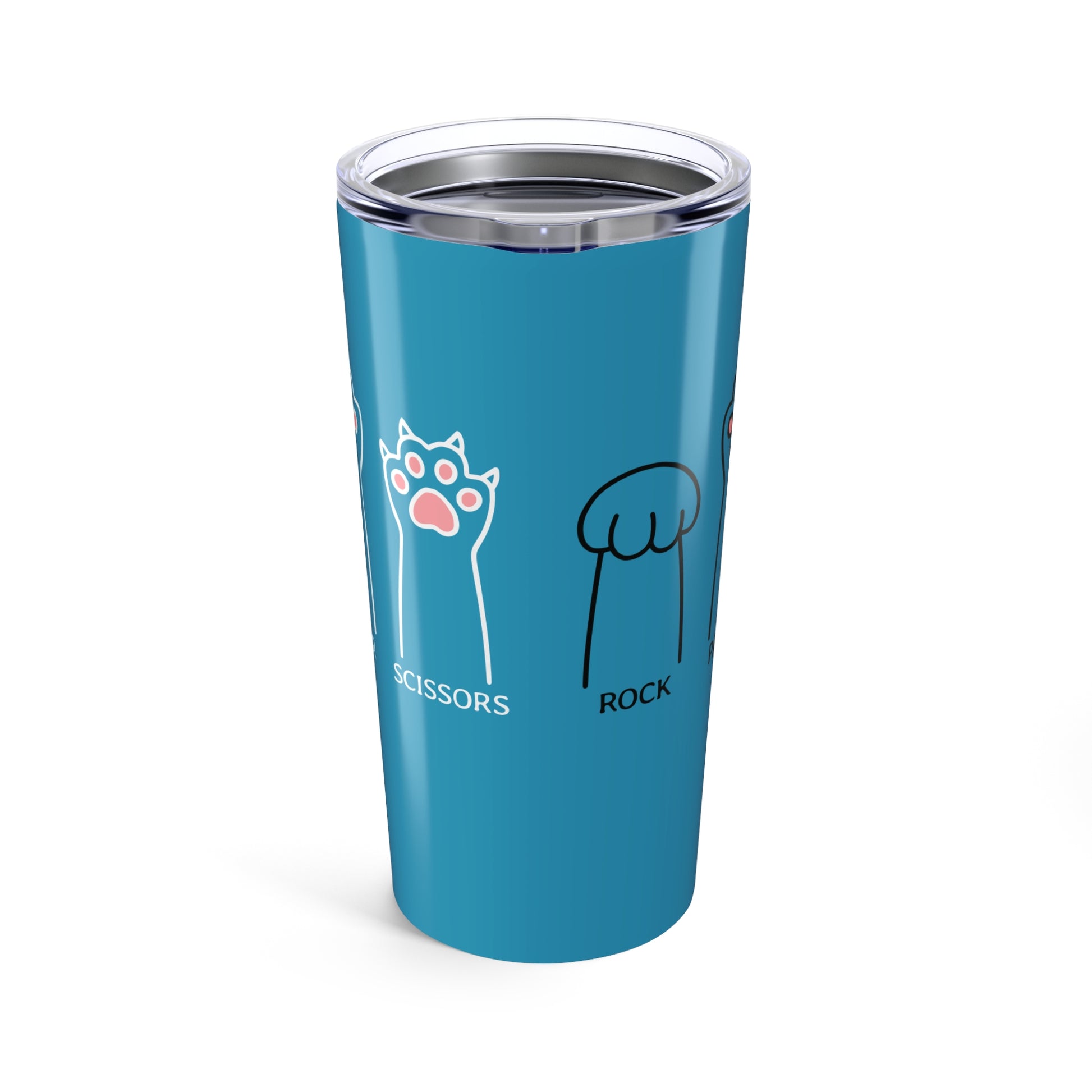 Rock Paper Scissors 20 oz Stainless Steel Tumbler - Canvasses