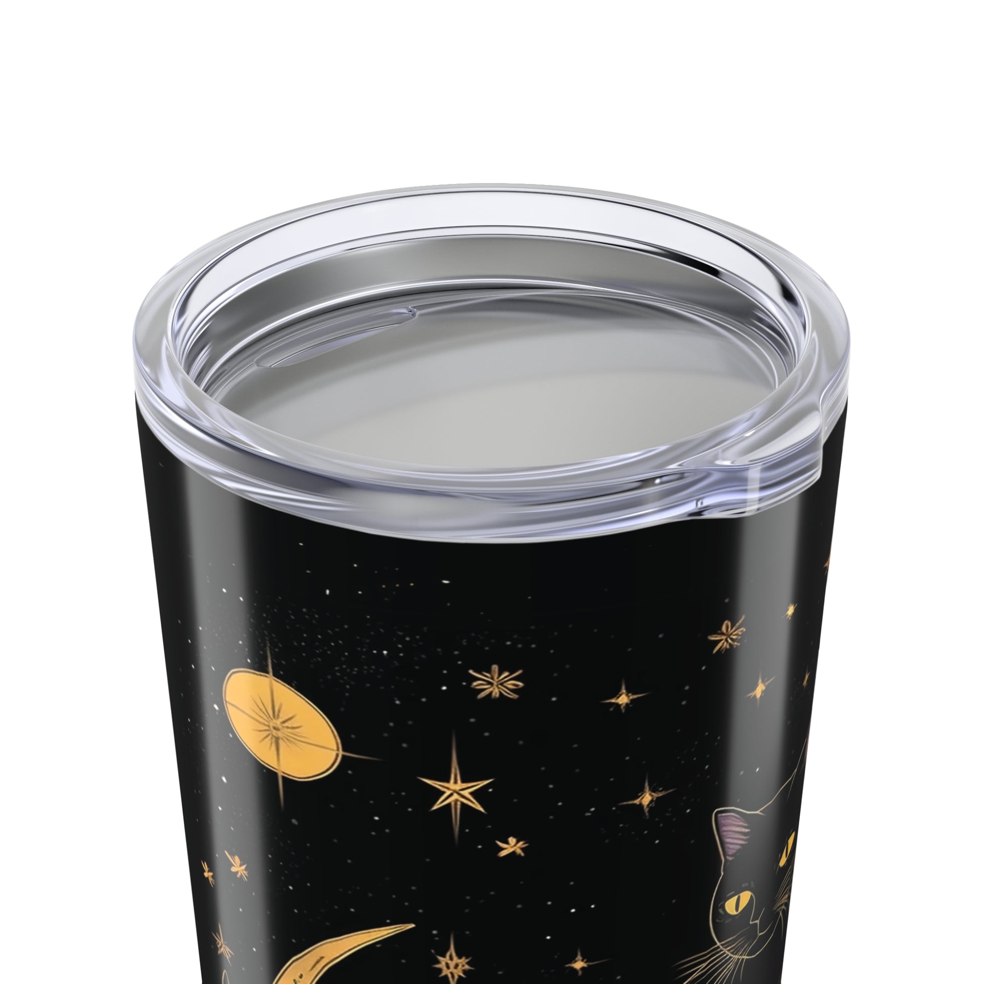 Celestial Cat 20 oz Stainless Steel Tumbler - Canvasses