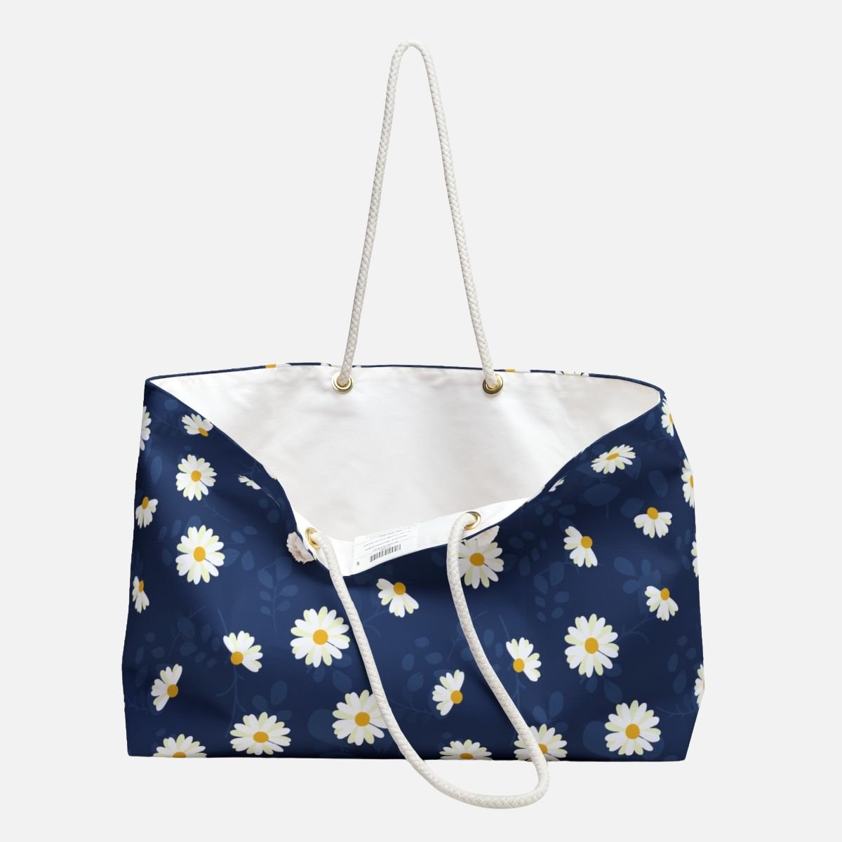 Blue Daisies Everything Bag - Canvasses