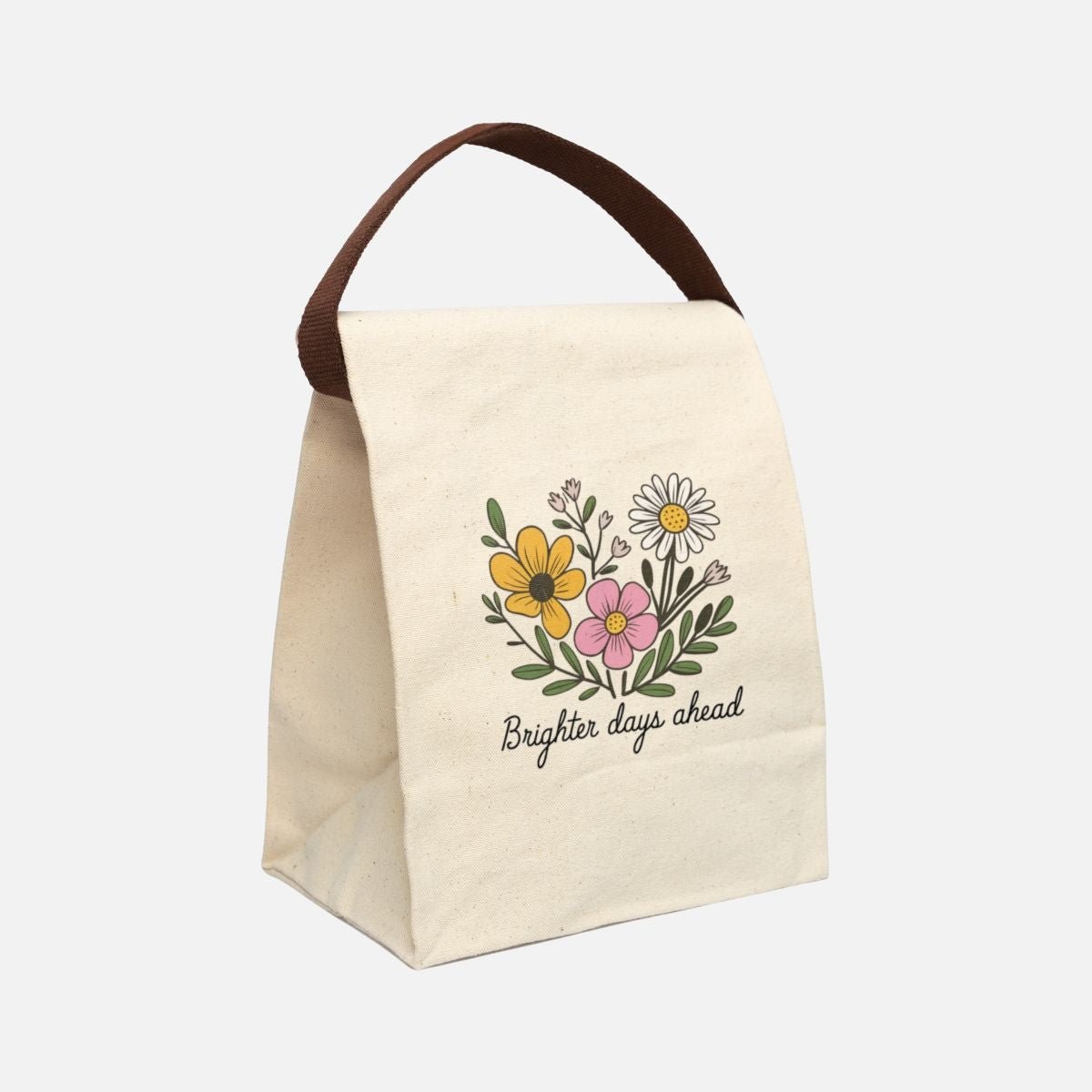 Brighter Days Ahead Canvas Lunch Bag - Canvasses