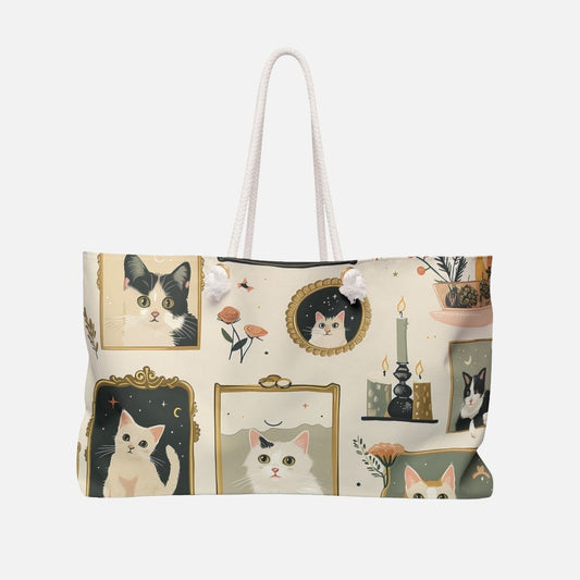 Cat Frames Oversized Bag - Canvasses