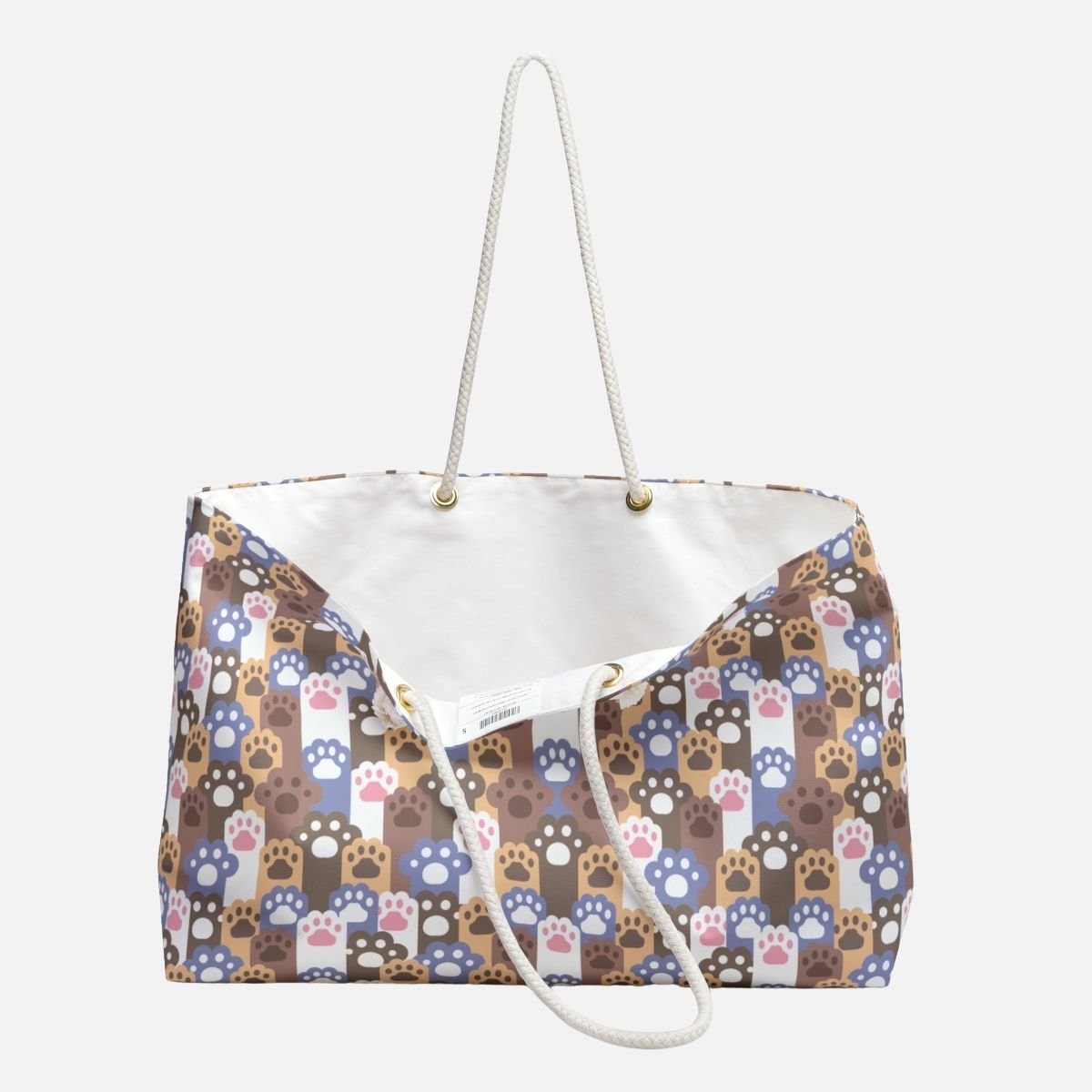 Cat Paws Oversized Bag - Canvasses