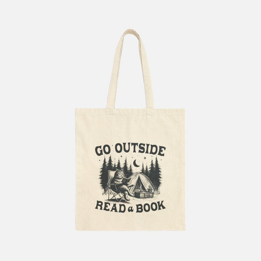 Cat Reading Book Canvas Tote Bag - Canvasses