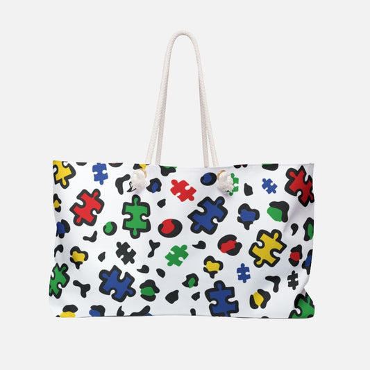 Color Puzzles Beach Bag - Canvasses