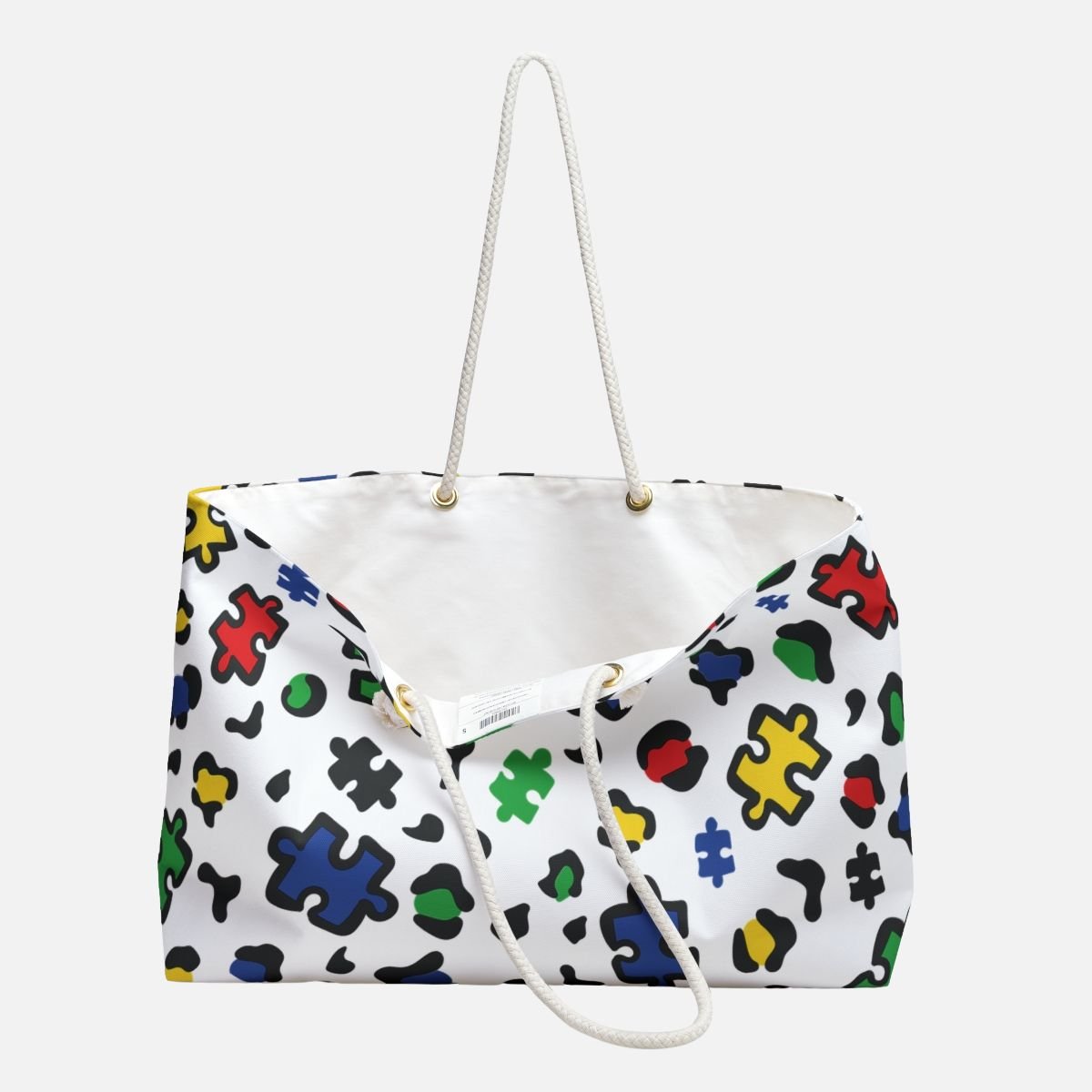 Color Puzzles Beach Bag - Canvasses