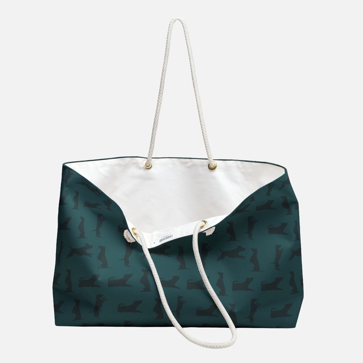 Dog Tricks Oversized Bag - Canvasses