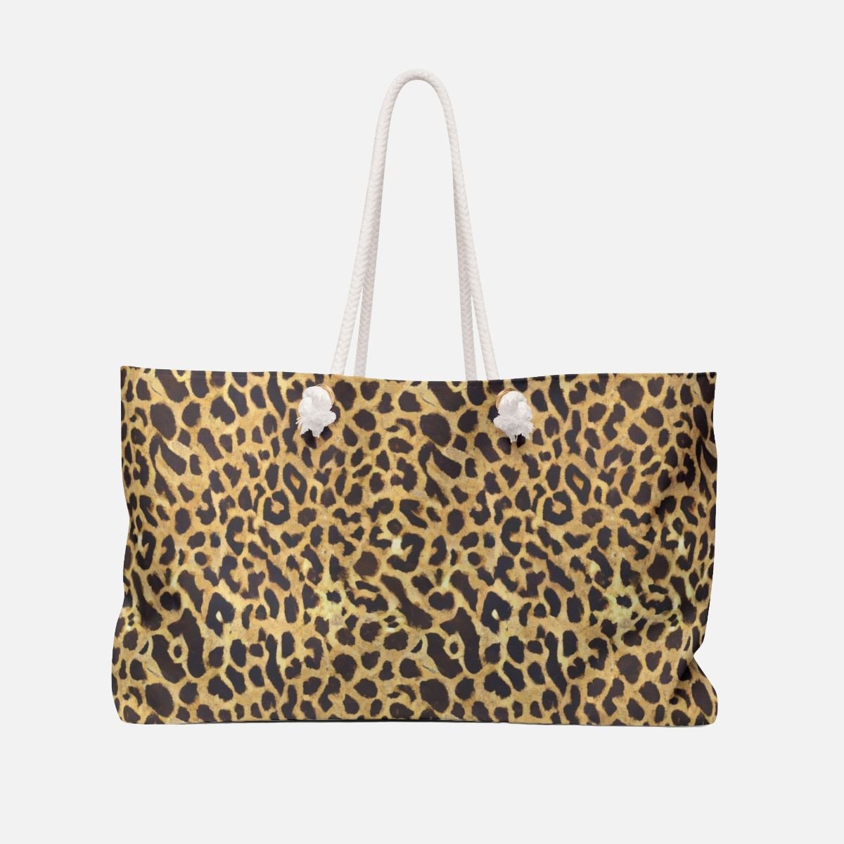Gold Leopard Oversized Bag - Canvasses