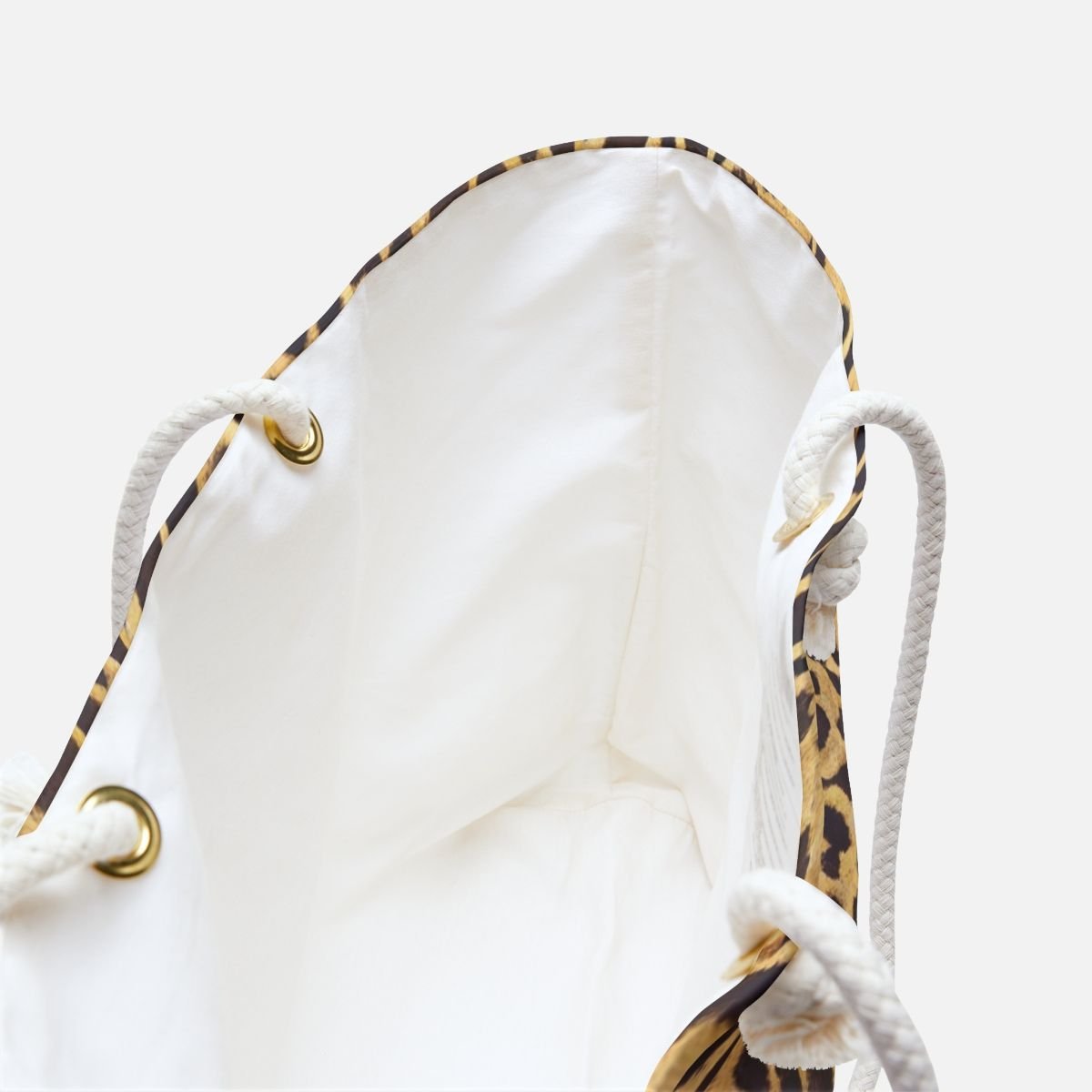 Gold Leopard Oversized Bag - Canvasses