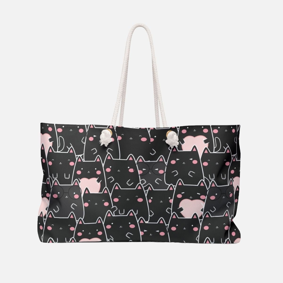 Kawaii Cats Oversized Bag - Canvasses