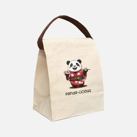 Panda - licious Canvas Lunch Bag - Canvasses