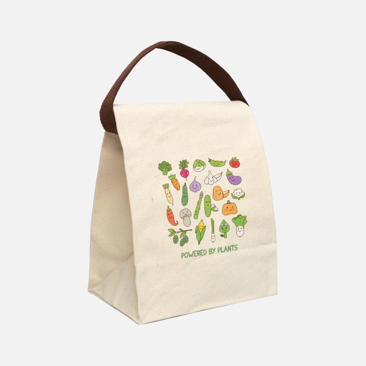 Powered by Plants Canvas Lunch Bag - Canvasses