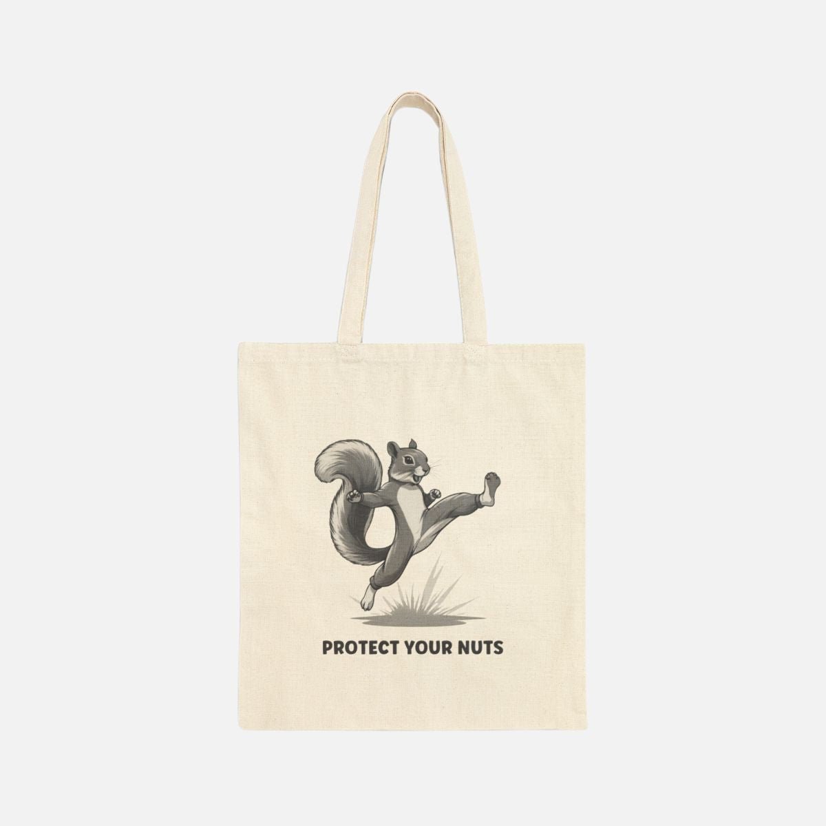 Protect Your Nuts Canvas Tote Bag - Canvasses