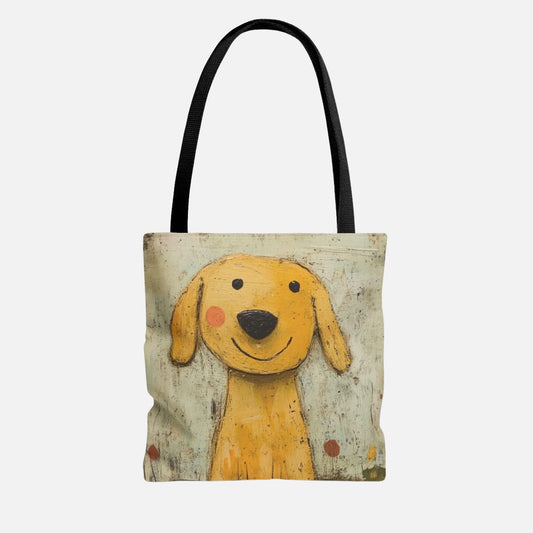 Quirky Dog Tote Bag - Canvasses